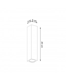 Plafon KEKE 30 dąb Sollux SL.1041