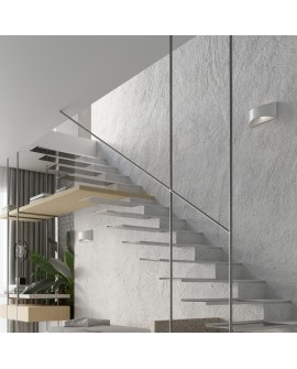 Kinkiet lakierowany VIXEN biały połysk Sollux SL.1048