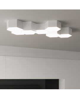 Plafon SUNDE 15 biały Sollux SL.1058