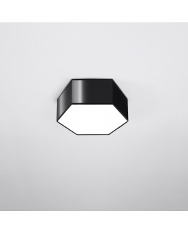 Plafon SUNDE 11 czarny Sollux SL.1059