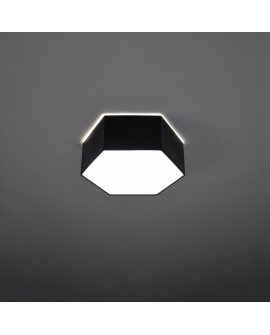 Plafon SUNDE 11 czarny Sollux SL.1059