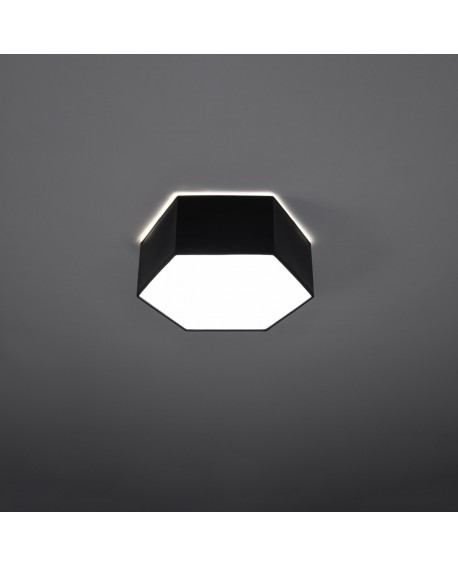 Plafon SUNDE 11 czarny Sollux SL.1059