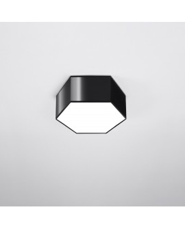 Plafon SUNDE 13 czarny Sollux SL.1060