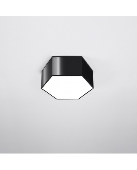 Plafon SUNDE 13 czarny Sollux SL.1060