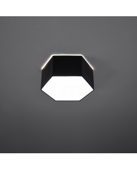 Plafon SUNDE 13 czarny Sollux SL.1060