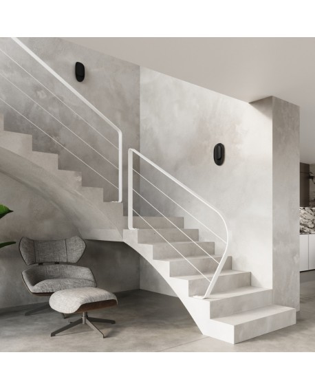 Kinkiet TEAR czarny Sollux SL.1063