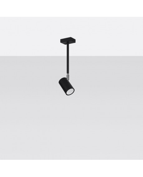 Plafon NORANO czarny Sollux SL.1074