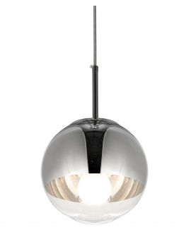 NOWOCZESNA LAMPA WISZĄCA CHROMOWANA IBIZA D20 LUMINA DECO