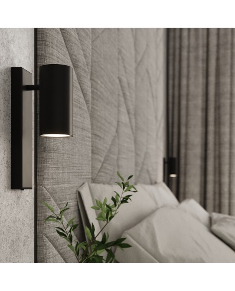 Kinkiet UTTI czarny Sollux SL.1077