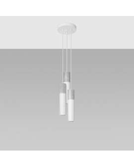 Lampa wisząca BORGIO 3P biały Sollux SL.1080