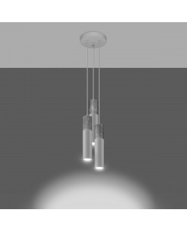 Lampa wisząca BORGIO 3P biały Sollux SL.1080