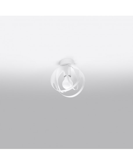 Plafon TULOS biały Sollux SL.1082