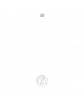 Lampa wisząca TULOS 1 biała Sollux SL.1083