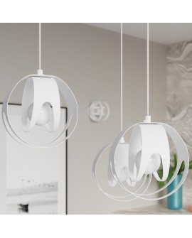 Lampa wisząca TULOS 1 biała Sollux SL.1083