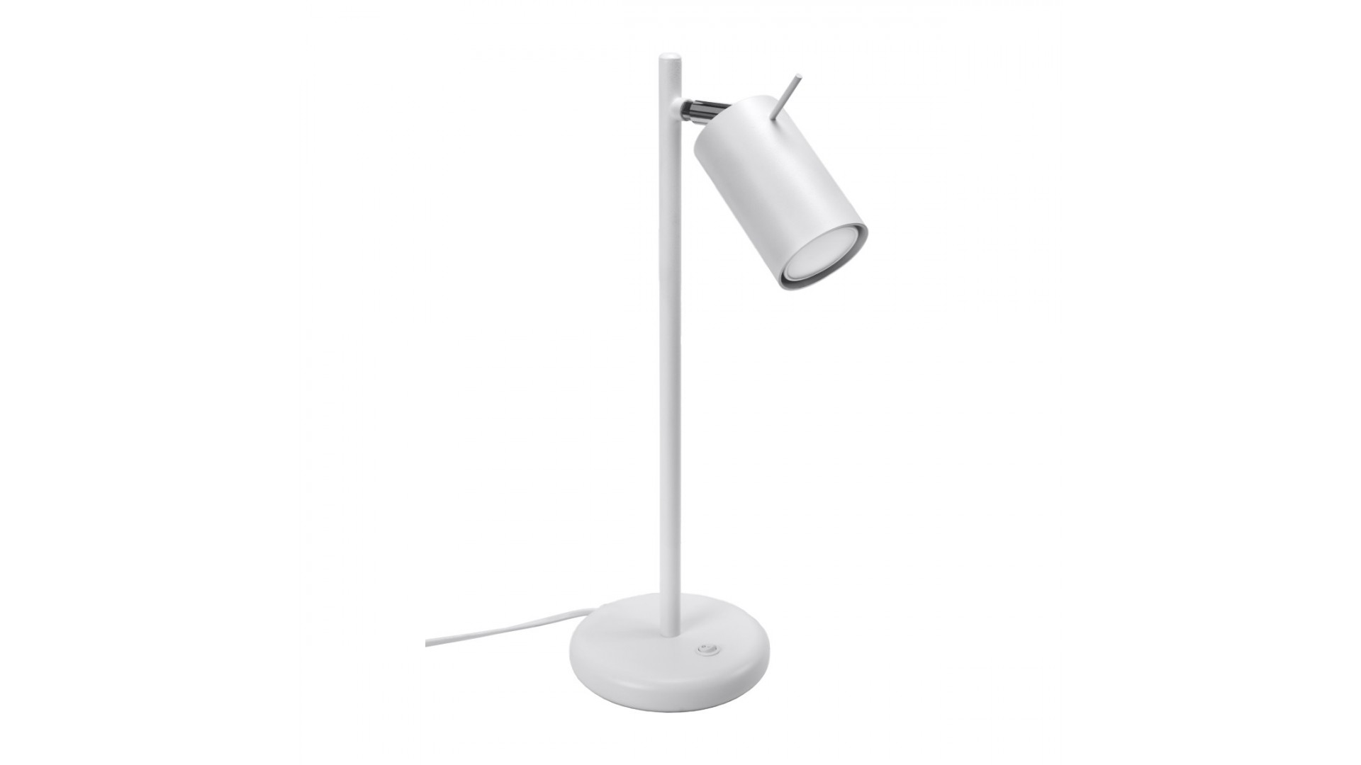 Lampa biurkowa RING biała Sollux SL.1090
