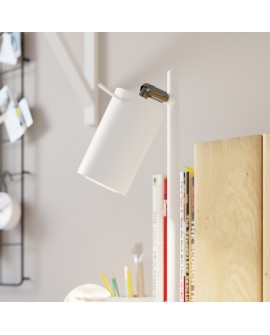 Lampa biurkowa RING biała Sollux SL.1090