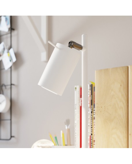 Lampa biurkowa RING biała Sollux SL.1090
