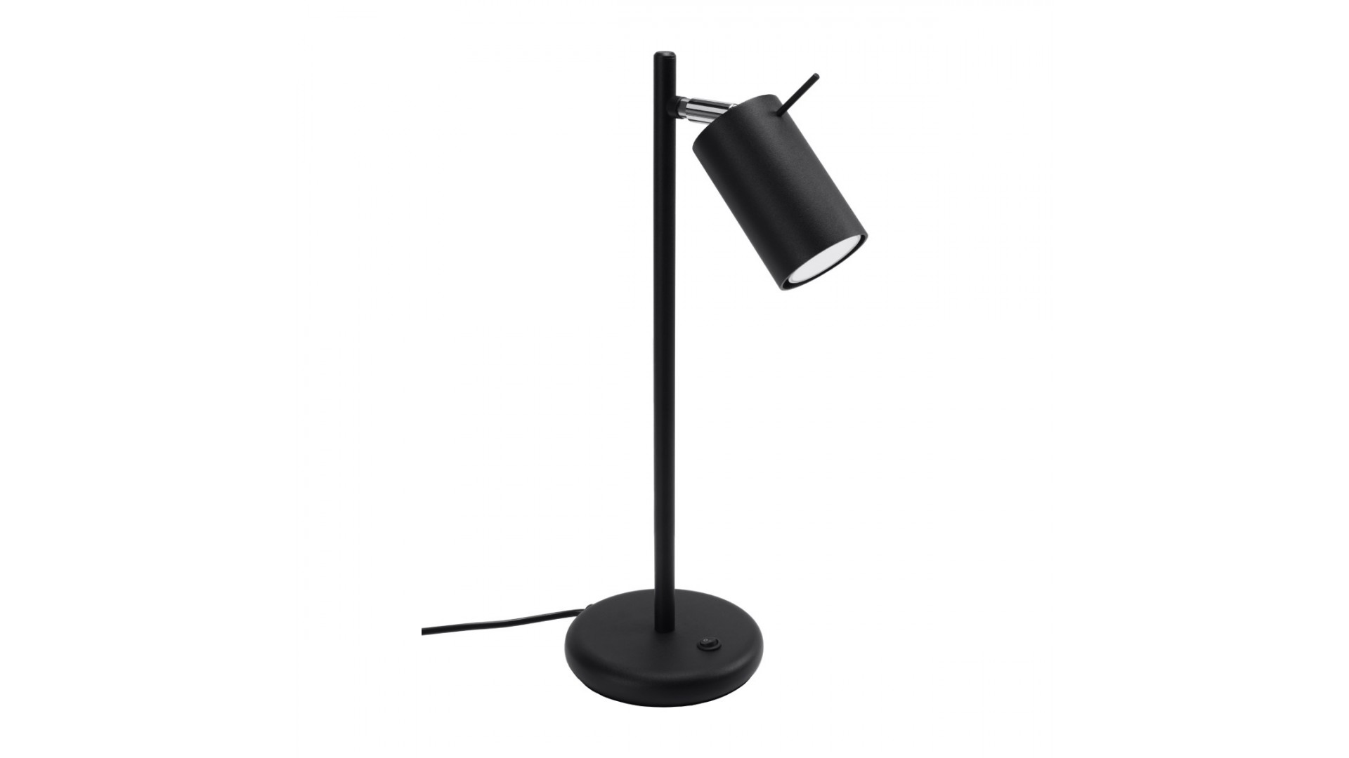 Lampa biurkowa RING czarna Sollux SL.1091