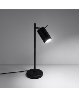 Lampa biurkowa RING czarna Sollux SL.1091