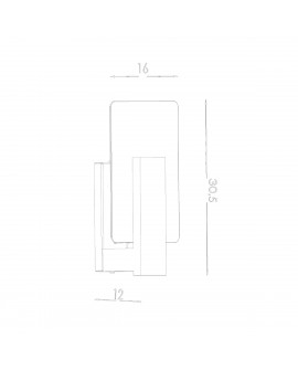 Kinkiet LAPPO naturlane drewno Sollux SL.1094