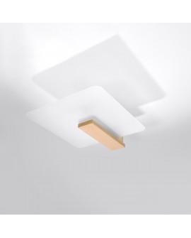 Plafon LAPPO naturlane drewno Sollux SL.1095