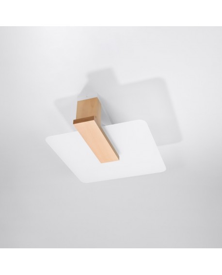 Plafon LAPPO naturlane drewno Sollux SL.1095