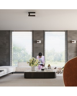 Plafon LAPPO wenge Sollux SL.1097