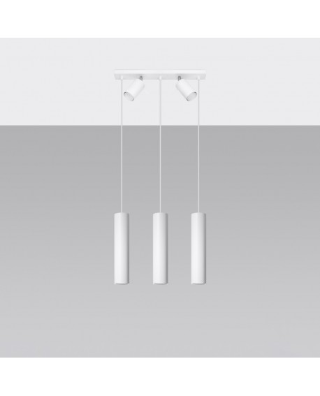 Lampa wisząca RING 3 biały Sollux SL.1098