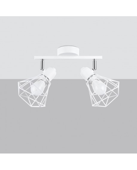 Plafon ARTEMIS 2 biały Sollux SL.1103