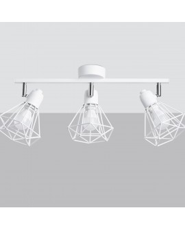 Plafon ARTEMIS 3 biały Sollux SL.1104