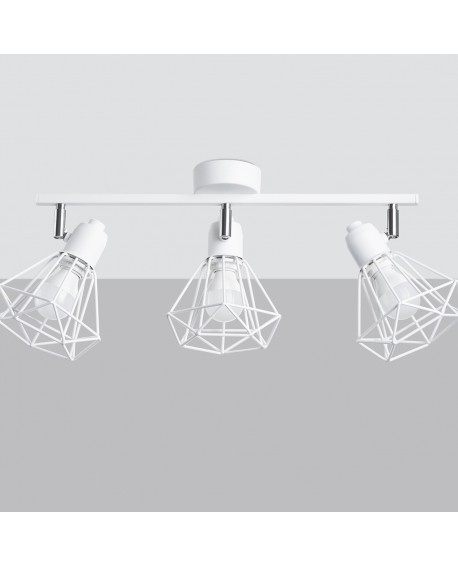 Plafon ARTEMIS 3 biały Sollux SL.1104
