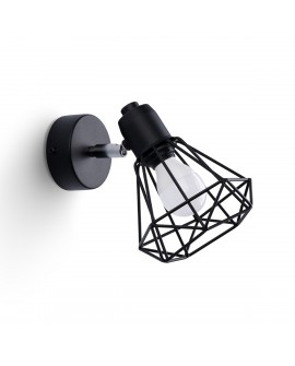 Kinkiet ARTEMIS 1 czarny Sollux SL.1105