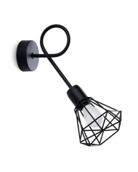 Kinkiet ARTEMIS 1S czarny Sollux SL.1108