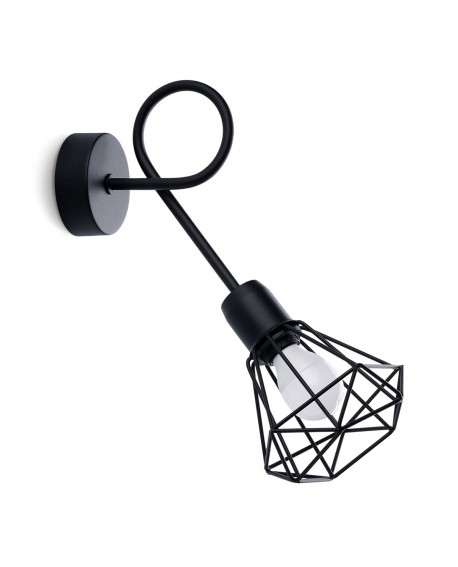 Kinkiet ARTEMIS 1S czarny Sollux SL.1108