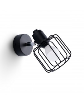 Kinkiet BELUCI 1 czarny Sollux SL.1114