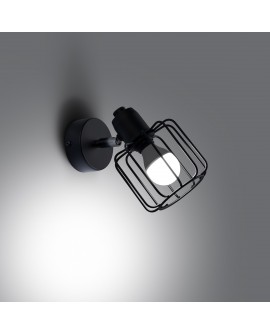 Kinkiet BELUCI 1 czarny Sollux SL.1114