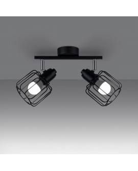 Plafon BELUCI 2 czarny Sollux SL.1115