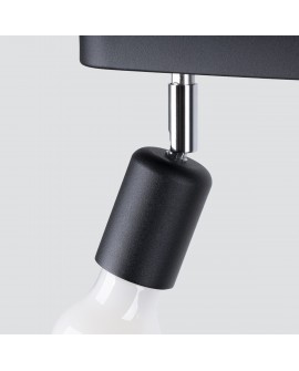 Plafon FORNES 2 czarny Sollux SL.1121