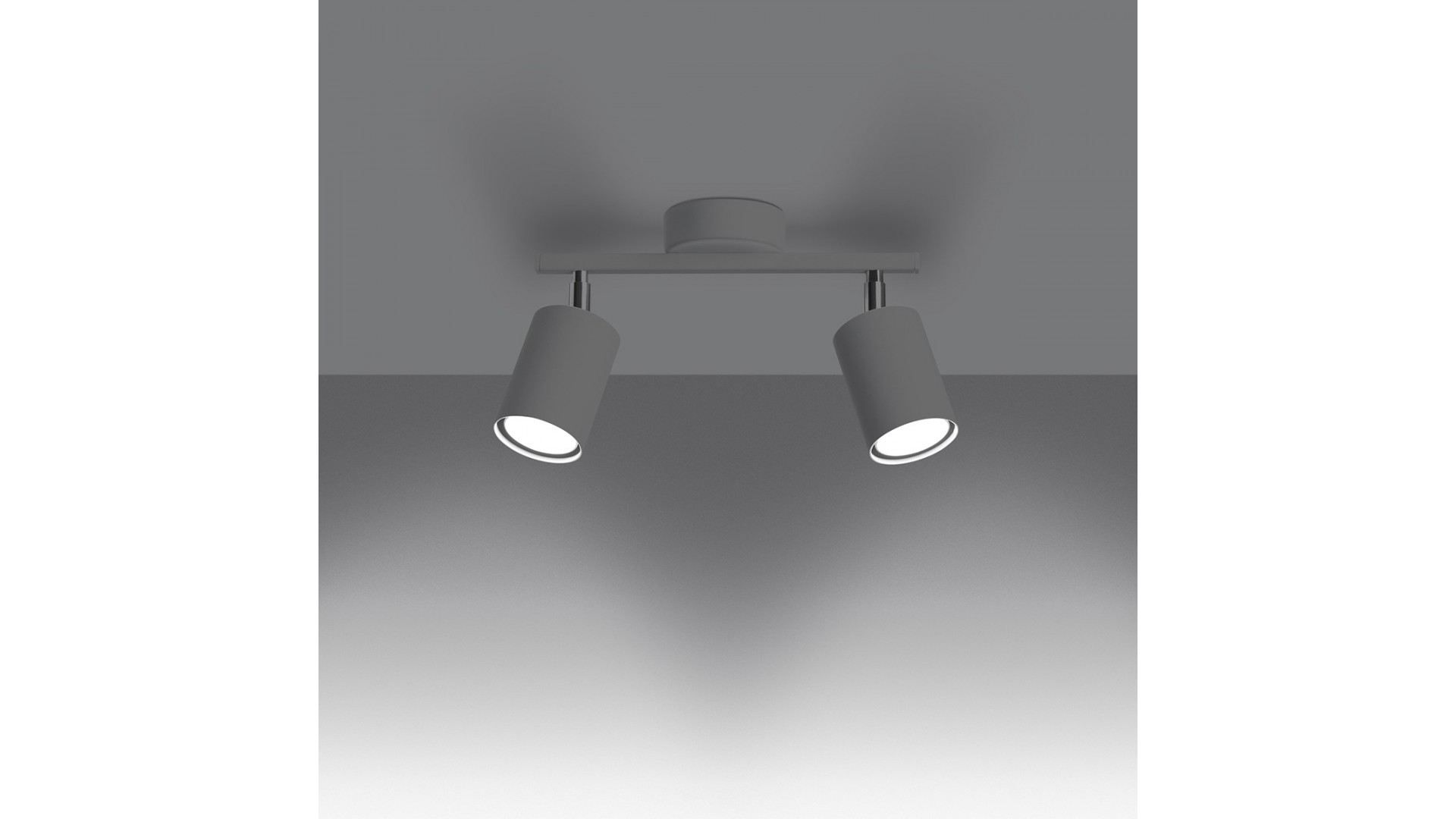 Plafon LEMMI 2 biały Sollux SL.1124