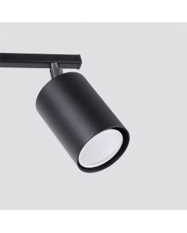 Plafon LEMMI 2 czarny Sollux SL.1127