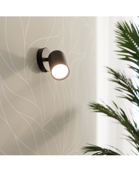 Plafon LEMMI 3 czarny Sollux SL.1128