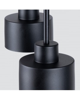 Plafon SAVAR 3 czarny Sollux SL.1131