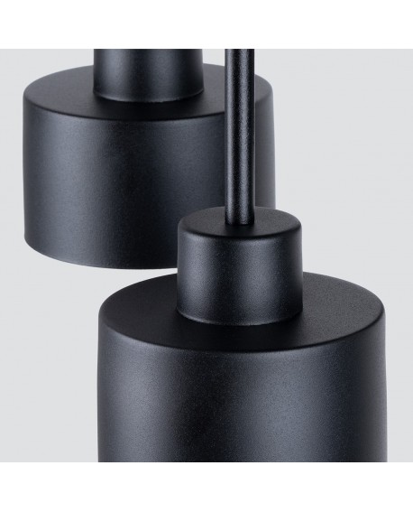 Plafon SAVAR 3 czarny Sollux SL.1131