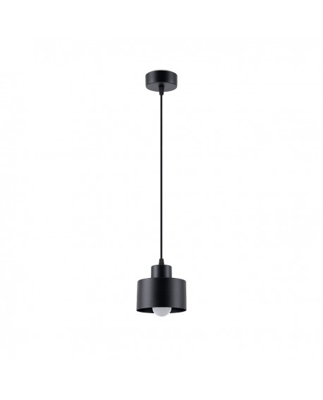 Lampa wisząca SAVAR 1 czarna Sollux SL.1132