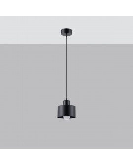 Lampa wisząca SAVAR 1 czarna Sollux SL.1132