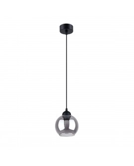 Lampa wisząca ALINO 1 czarna Sollux SL.1141
