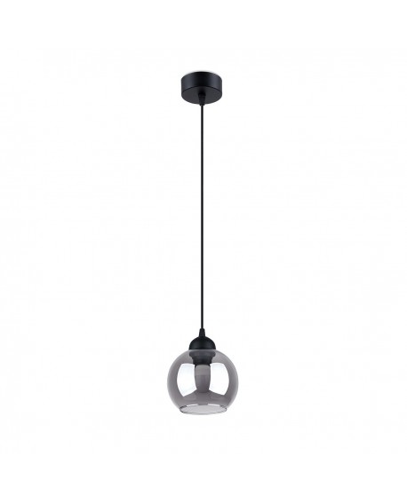 Lampa wisząca ALINO 1 czarna Sollux SL.1141