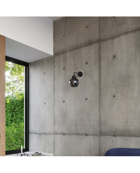 Lampa wisząca ALINO 3 czarna Sollux SL.1142