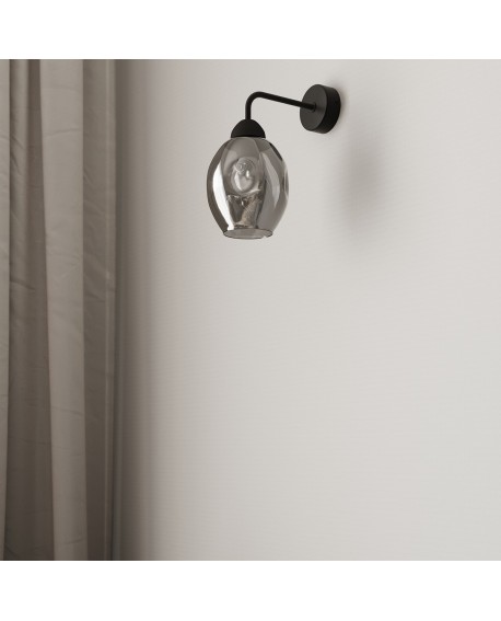 Kinkiet FILLAN 1 czarny Sollux SL.1143