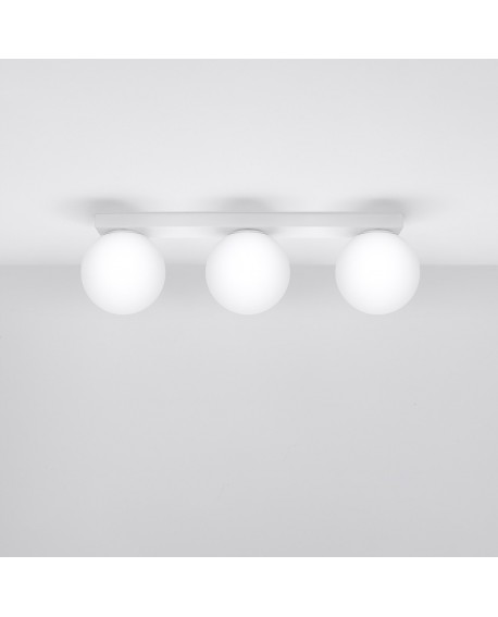 Plafon YOLI 3 biały Sollux SL.1148